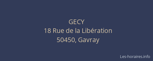 GECY