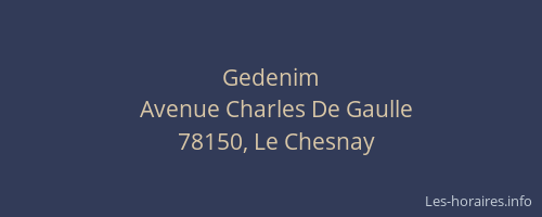 Gedenim