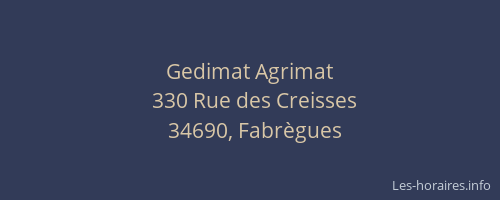 Gedimat Agrimat