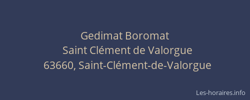 Gedimat Boromat