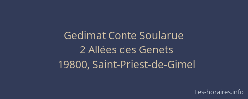 Gedimat Conte Soularue