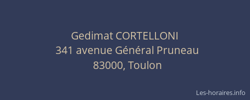 Gedimat CORTELLONI
