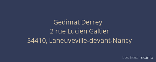 Gedimat Derrey