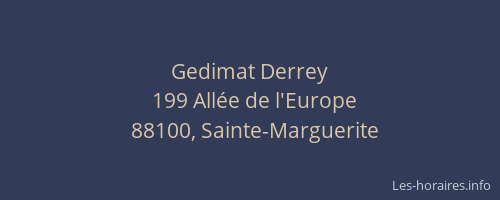 Gedimat Derrey
