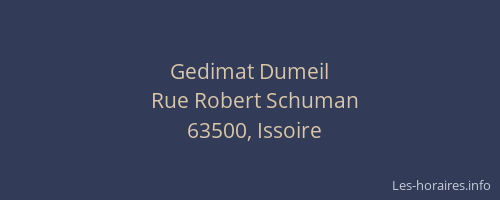 Gedimat Dumeil