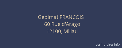 Gedimat FRANCOIS