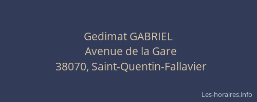 Gedimat GABRIEL