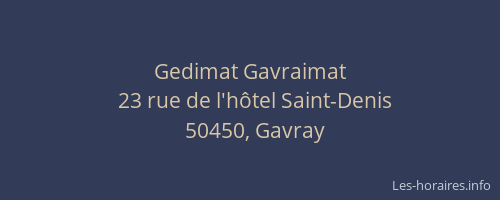Gedimat Gavraimat