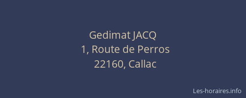 Gedimat JACQ