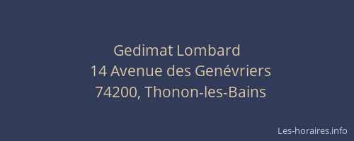 Gedimat Lombard