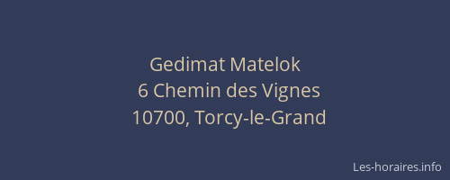 Gedimat Matelok