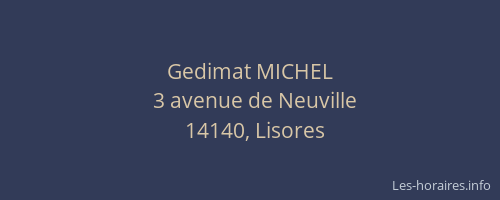 Gedimat MICHEL