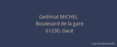Gedimat MICHEL