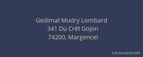 Gedimat Mudry Lombard