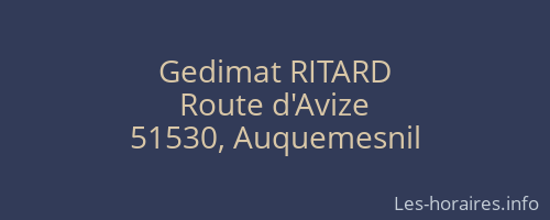 Gedimat RITARD