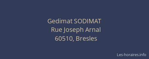 Gedimat SODIMAT