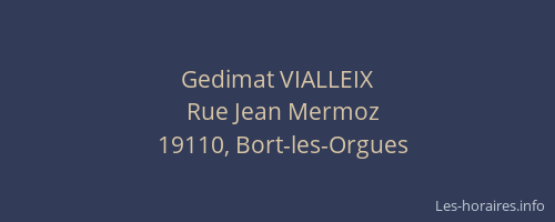 Gedimat VIALLEIX