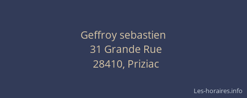 Geffroy sebastien