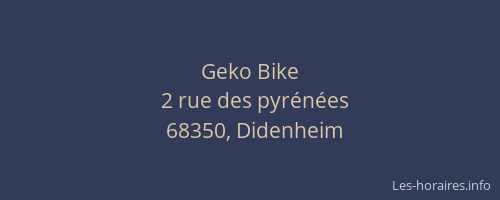 Geko Bike