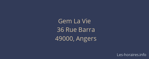 Gem La Vie