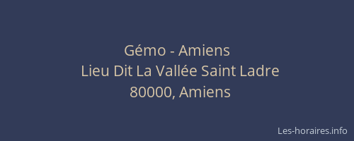 Gémo - Amiens