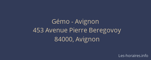 Gémo - Avignon