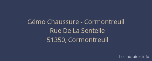 Gémo Chaussure - Cormontreuil