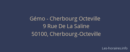 Gémo - Cherbourg Octeville