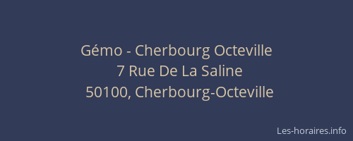 Gémo - Cherbourg Octeville