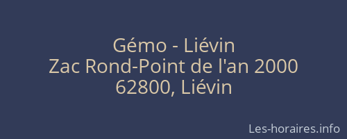 Gémo - Liévin
