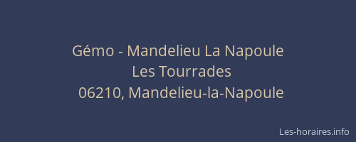 Gémo - Mandelieu La Napoule