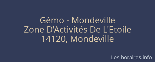 Gémo - Mondeville