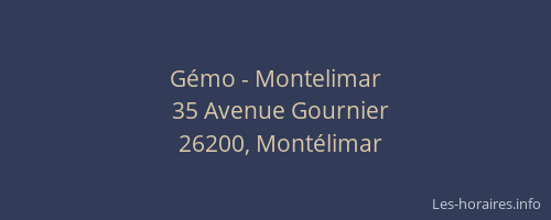 Gémo - Montelimar