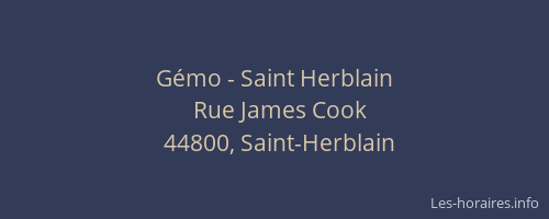 Gémo - Saint Herblain