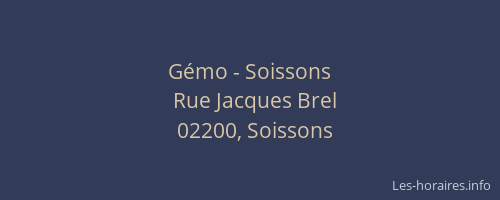 Gémo - Soissons