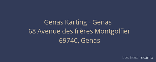 Genas Karting - Genas