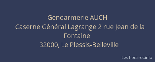 Gendarmerie AUCH