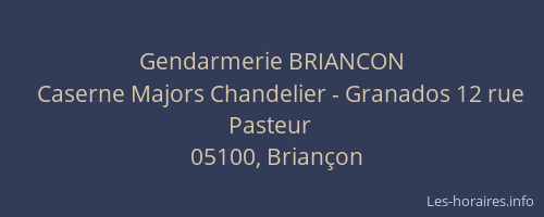 Gendarmerie BRIANCON