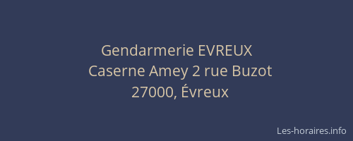 Gendarmerie EVREUX