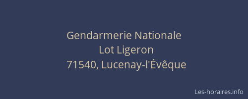 Gendarmerie Nationale
