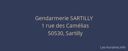 Gendarmerie SARTILLY