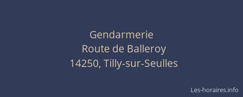 Gendarmerie
