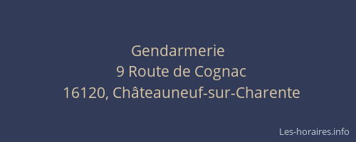 Gendarmerie