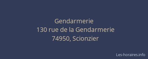 Gendarmerie