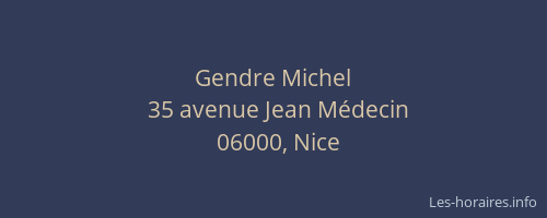 Gendre Michel