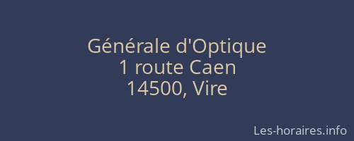 Générale d'Optique