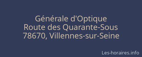 Générale d'Optique