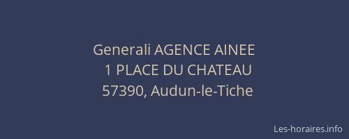 Generali AGENCE AINEE