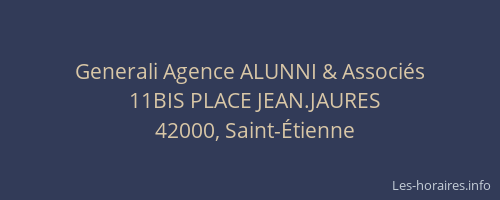 Generali Agence ALUNNI & Associés