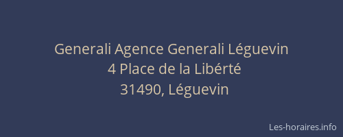 Generali Agence Generali Léguevin